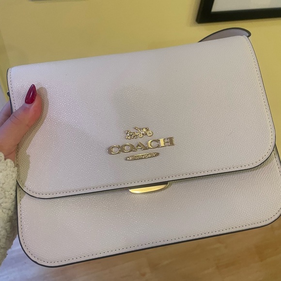 Coach White Crossbody - Like New - Picture 4 of 8